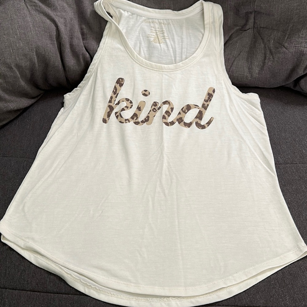 Women’s “kind” tank top